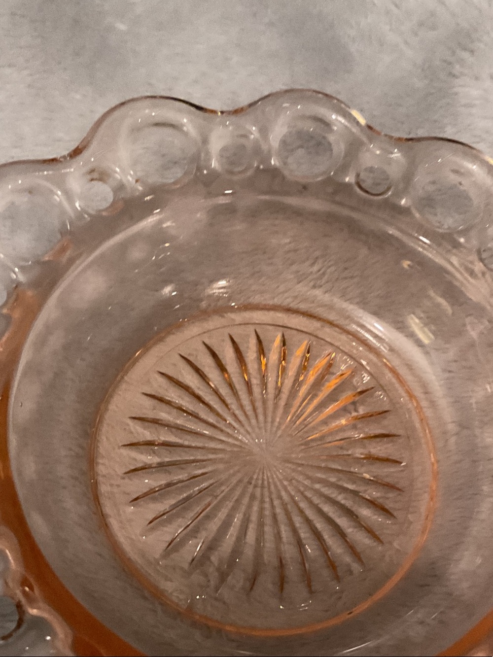 Anchor Hocking Pink Depression Glass Bowl - Picture 3 of 7